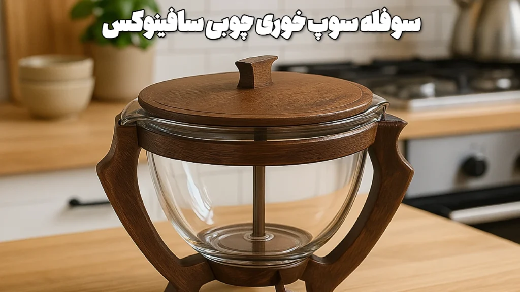 سوفله سوپ خوری چوبی سافینوکس